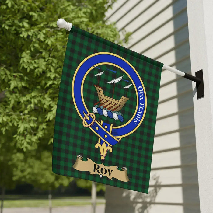 Highland Clan Crest Banner Customizable Name