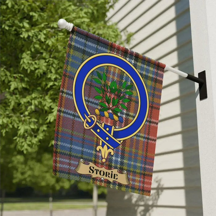 Vibrant Custom Clan Crest Flag for Outdoor Decor