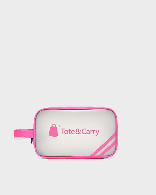 Clarity Toiletry Bag in Pink