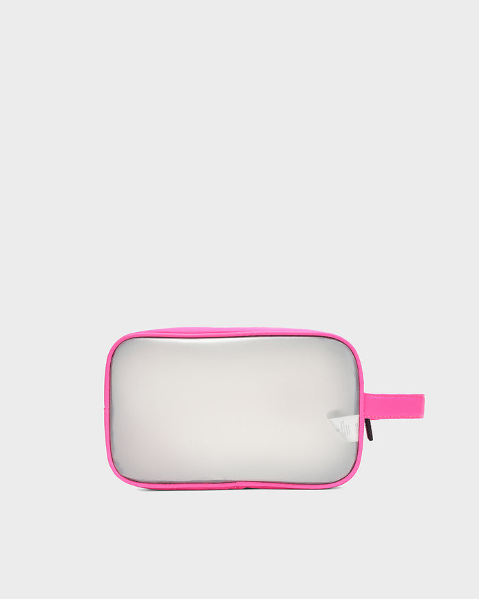 Clarity Toiletry Bag in Pink