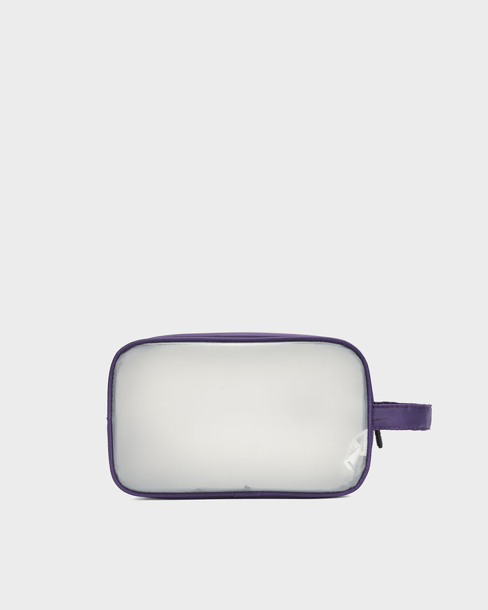 Clarity Toiletry Bag in Purple