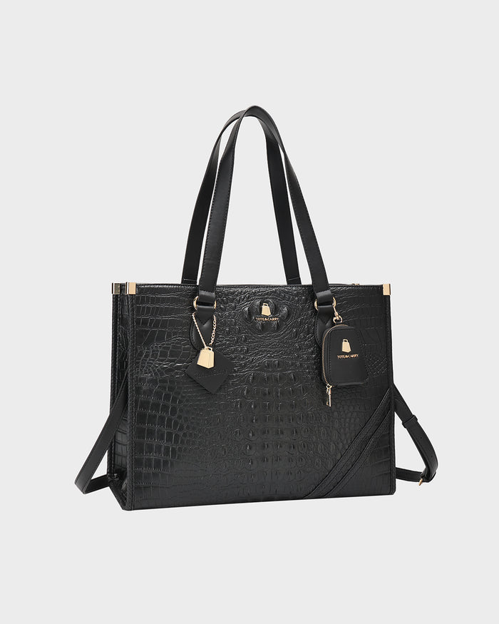 Classic City Tote Bag in Black