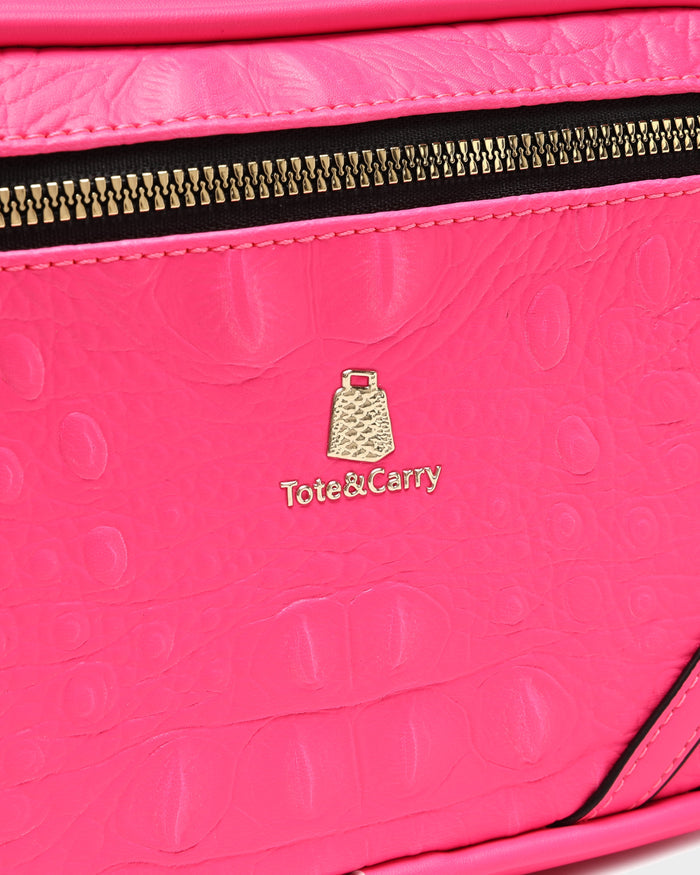 Apollo 2 Toiletry Bag in Neon Pink