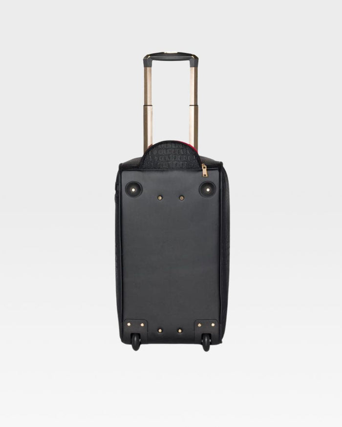 Apollo 2 Rolling Duffle Bag in Black