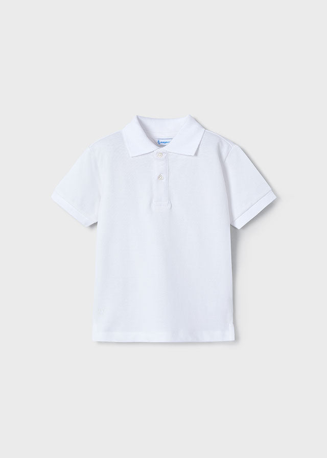 Classic White SS Polo Shirt