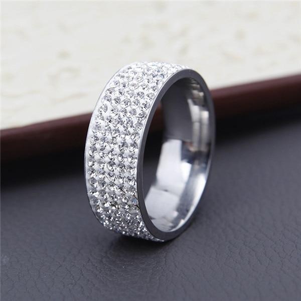 Clear Crystal Rings - Natna Shop