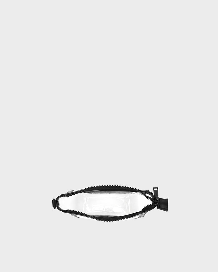 Clearview Shoulder Bag in Clear & Black