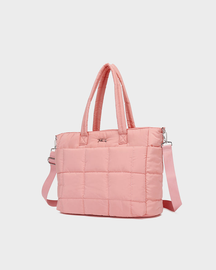 Cloud Carry-All Tote in Rose Pink