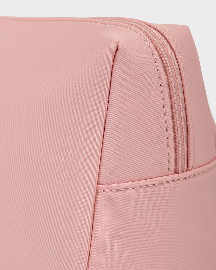 Cloud Toiletry Bag Set in Rose Pink