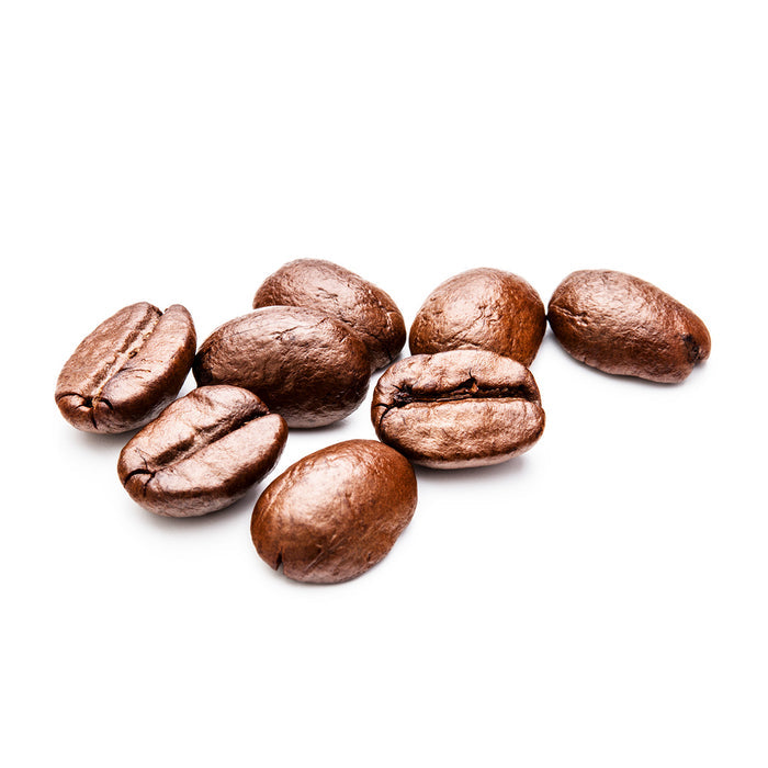 Coffee Beans On White Background, Photography