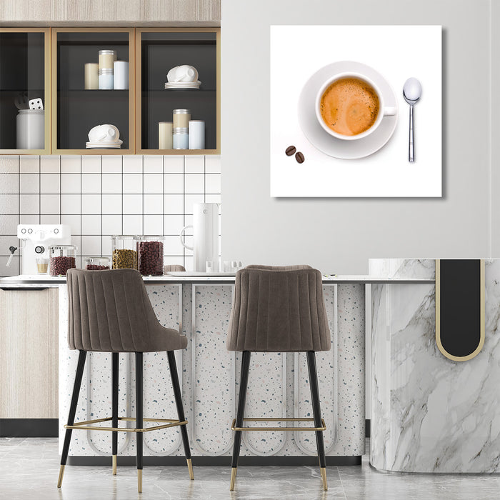 Coffee Cup on White Background, Photography