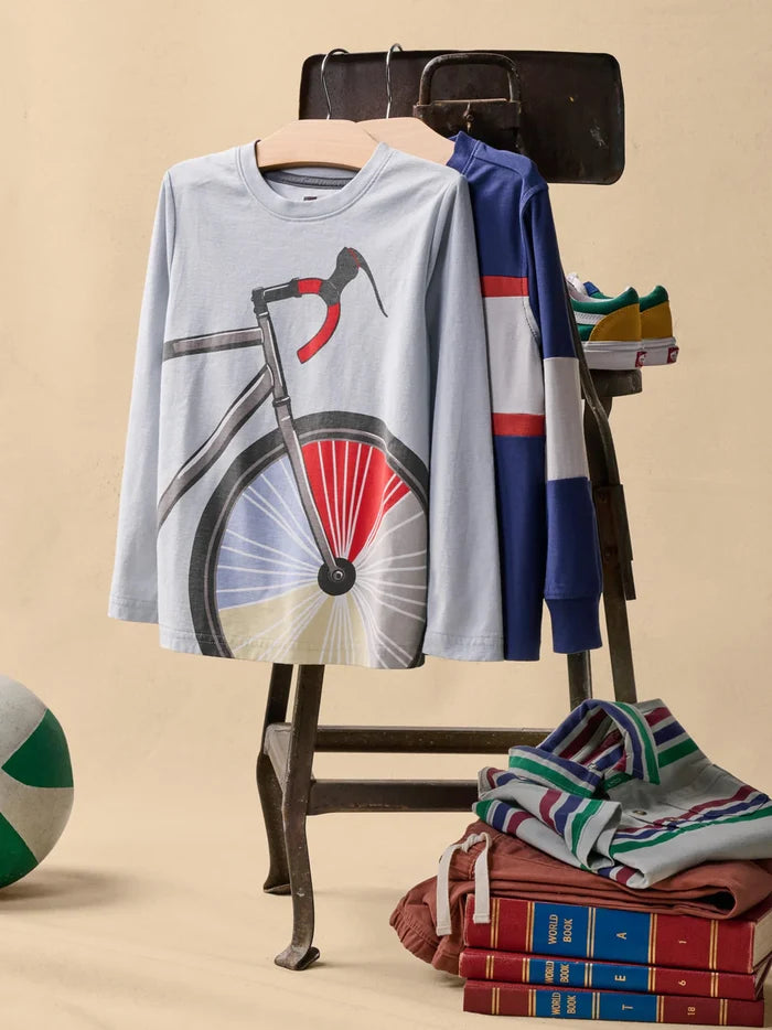 Color Wheel Bike Tee