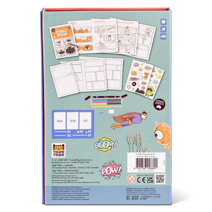 Comic Book Kit - Practice. Plan. Create.