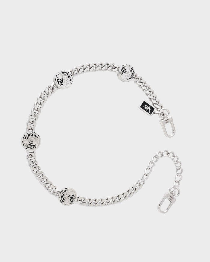 Cosmo Chain Necklace in Silver