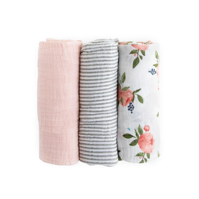 Cotton Muslin Swaddle 3pk