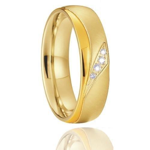 Couple Rings Gold Color - Natna Shop
