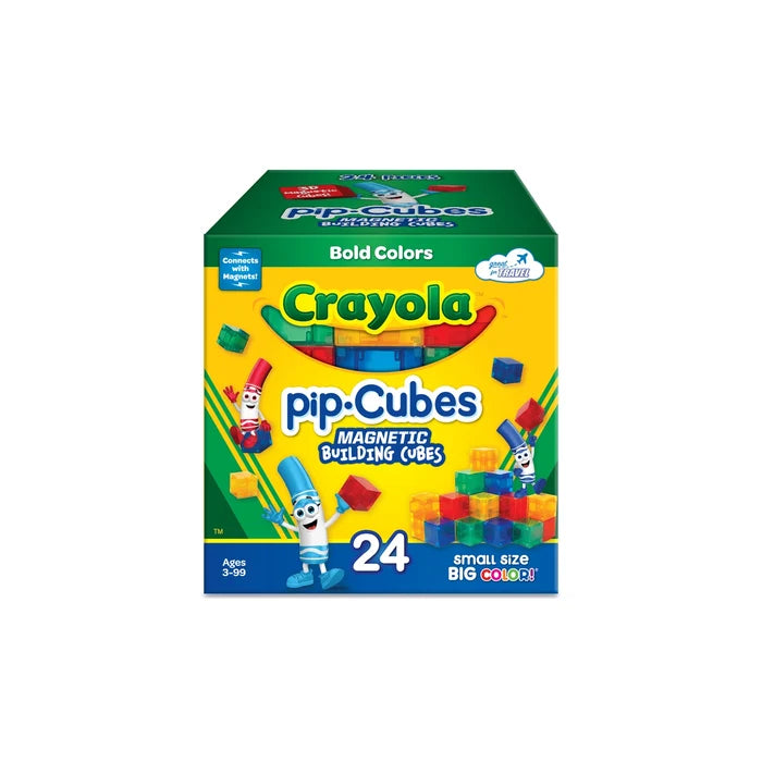 Crayola Bold PIP Magnetic Cubes 24pc
