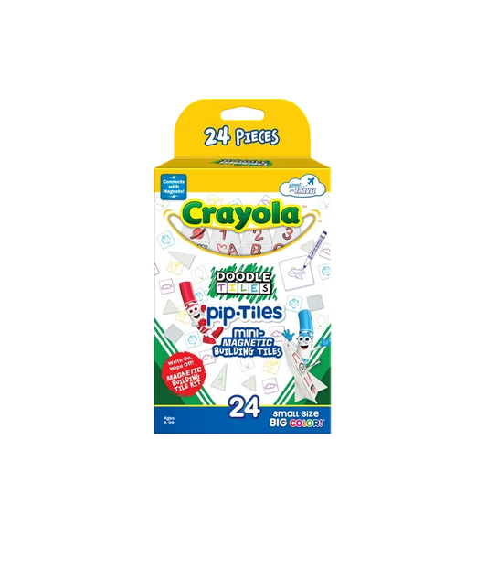 Crayola Doodle PIP Magnetic Tiles 24pc