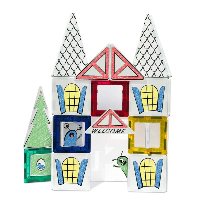 Crayola Doodle Tiles Magnetic Tiles 24-Piece Set