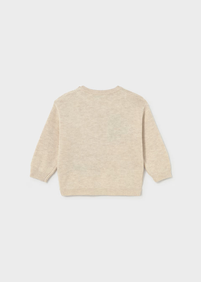 Cream Car Sweater