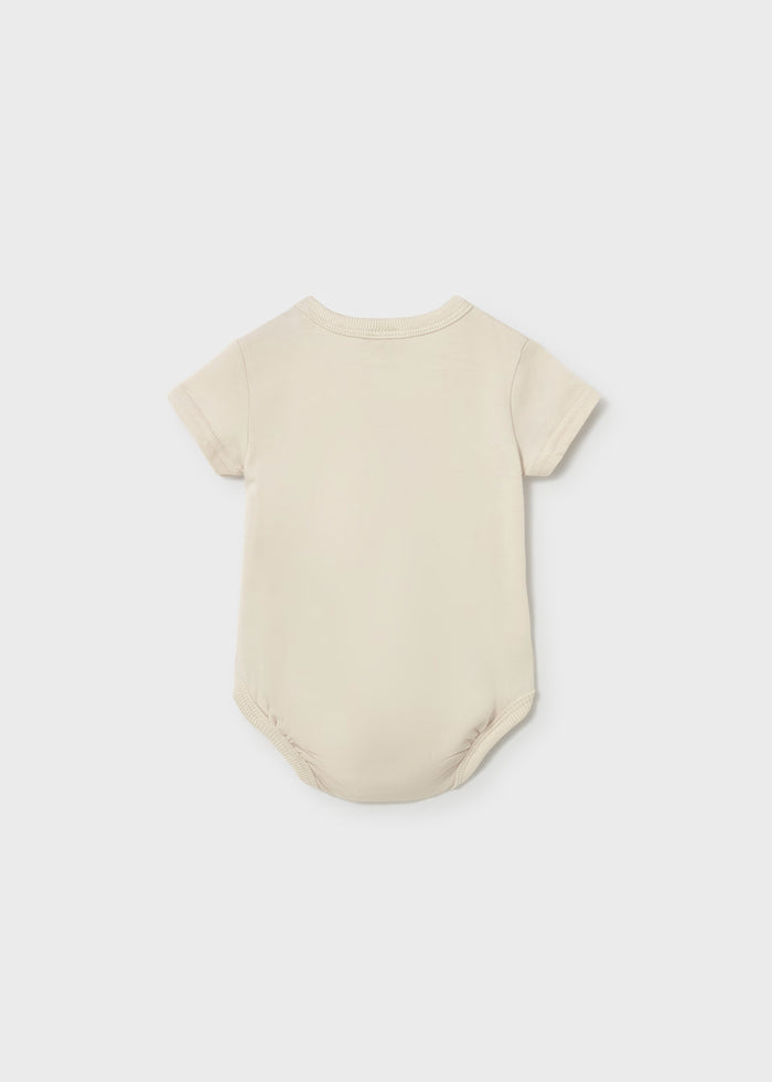 Cream Slide Onesie & Playground Print Shorts
