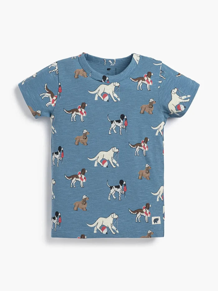 Crewneck Tee Nantucket Pups