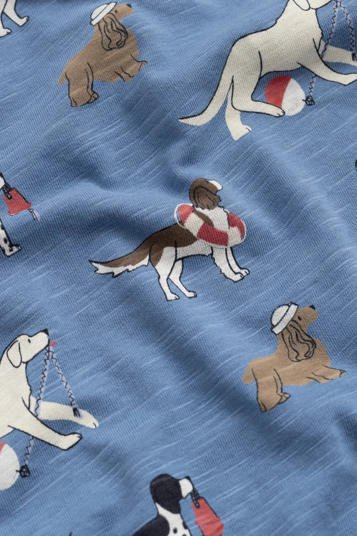 Crewneck Tee Nantucket Pups