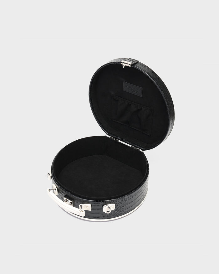 Croc Orb Bag in Black