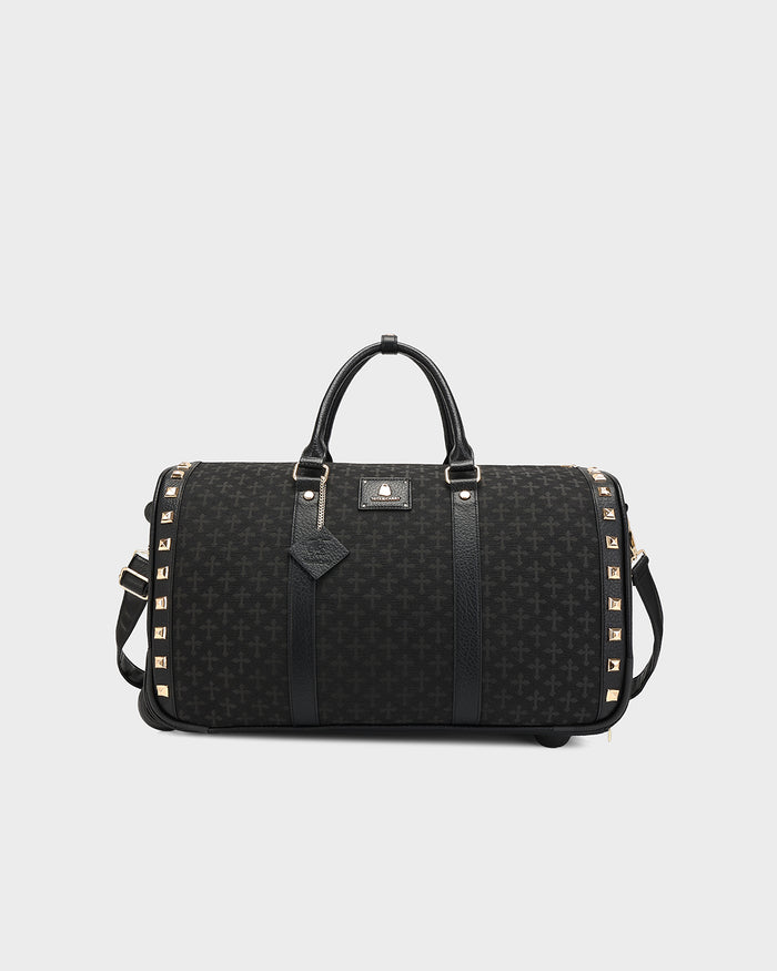 Cross Rolling Duffle Bag in Black