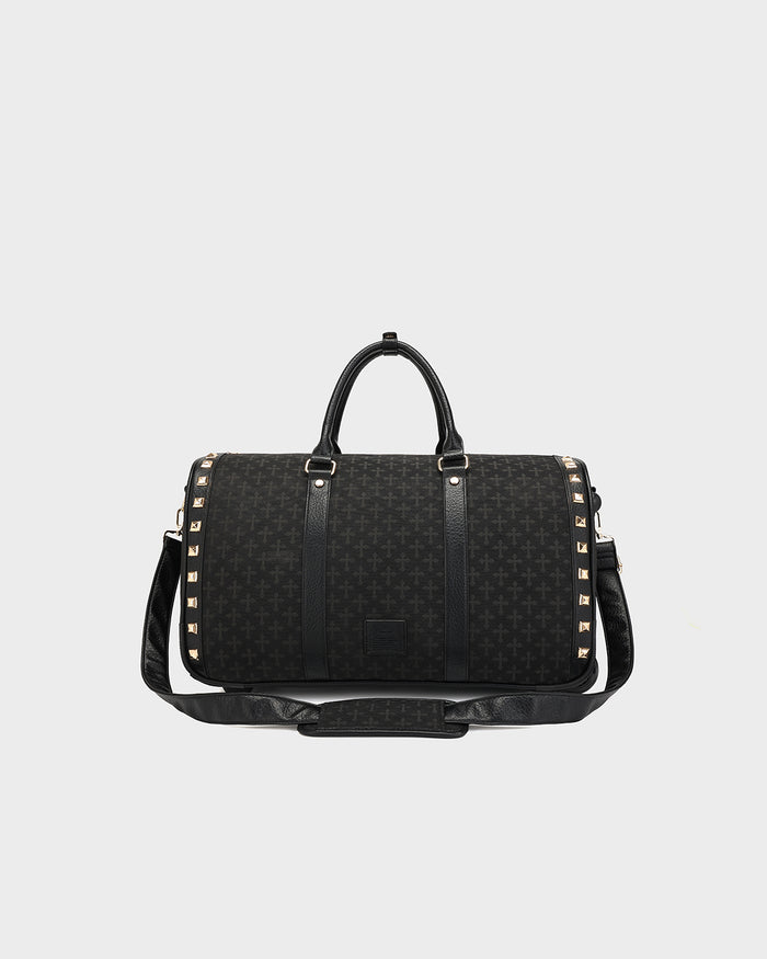 Cross Rolling Duffle Bag in Black