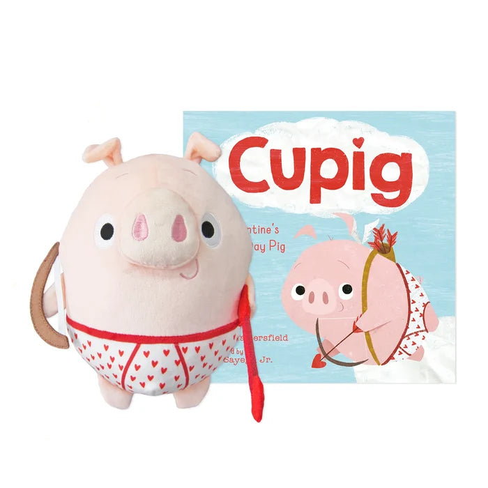 Cupig Plush & Book Gift Set