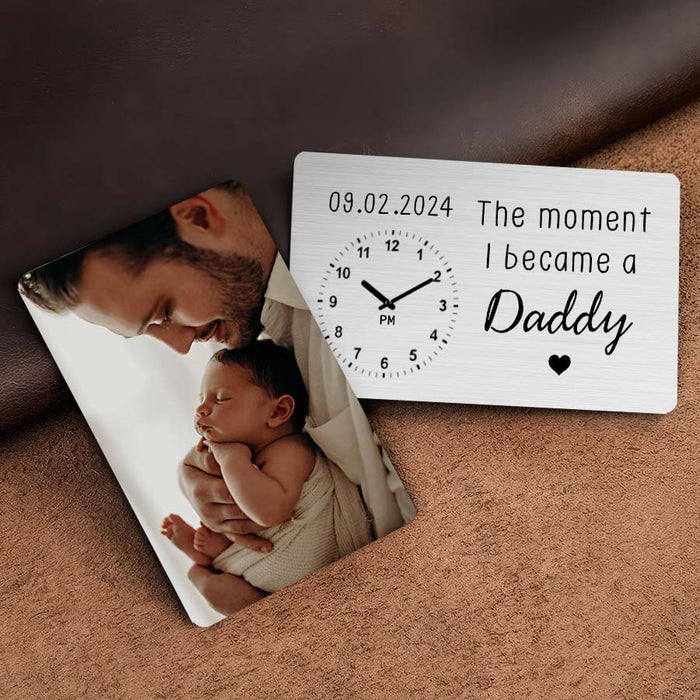 Dad Wallet Card | 1st Father’s Day Gift