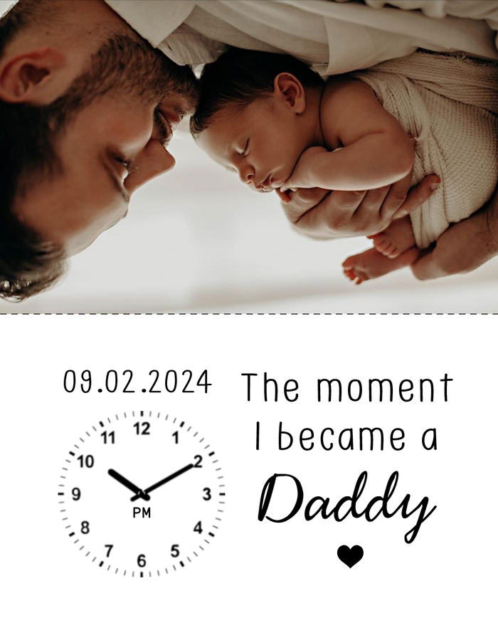 Dad Wallet Card | 1st Father’s Day Gift