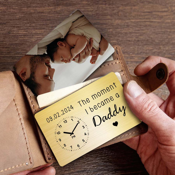 Dad Wallet Card | 1st Father’s Day Gift