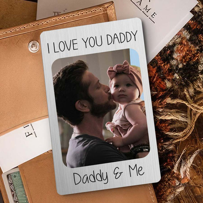 Dad Wallet Card | First Fathers Day Gift
