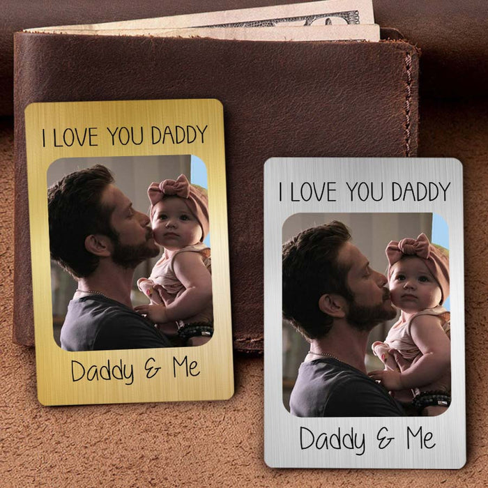 Dad Wallet Card | First Fathers Day Gift