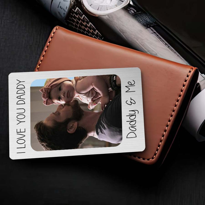 Dad Wallet Card | First Fathers Day Gift