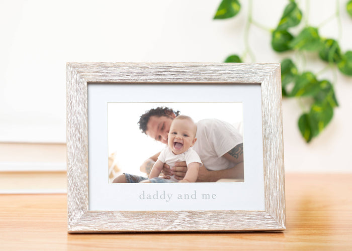 Daddy and Me Rustic Frame