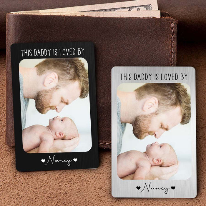 Daddy Wallet Card | 1st Time Fathers Day Gift