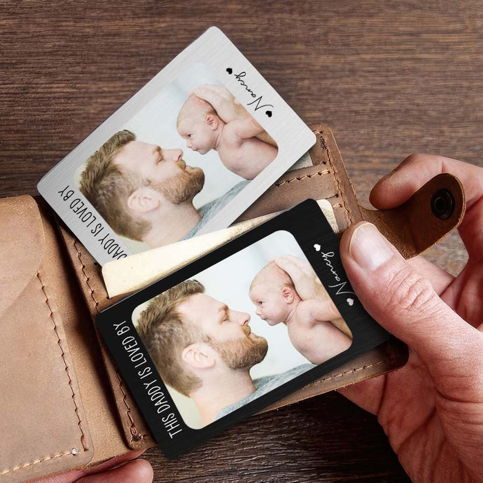 Daddy Wallet Card | 1st Time Fathers Day Gift