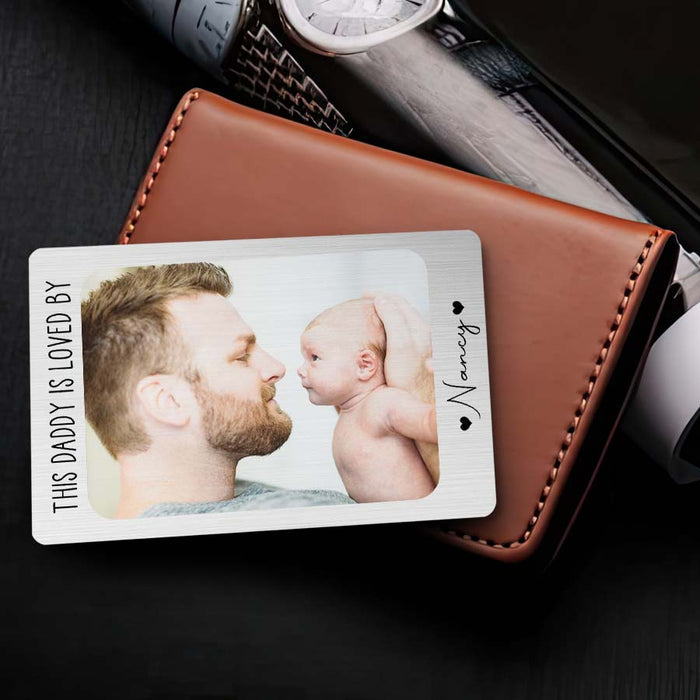 Daddy Wallet Card | 1st Time Fathers Day Gift