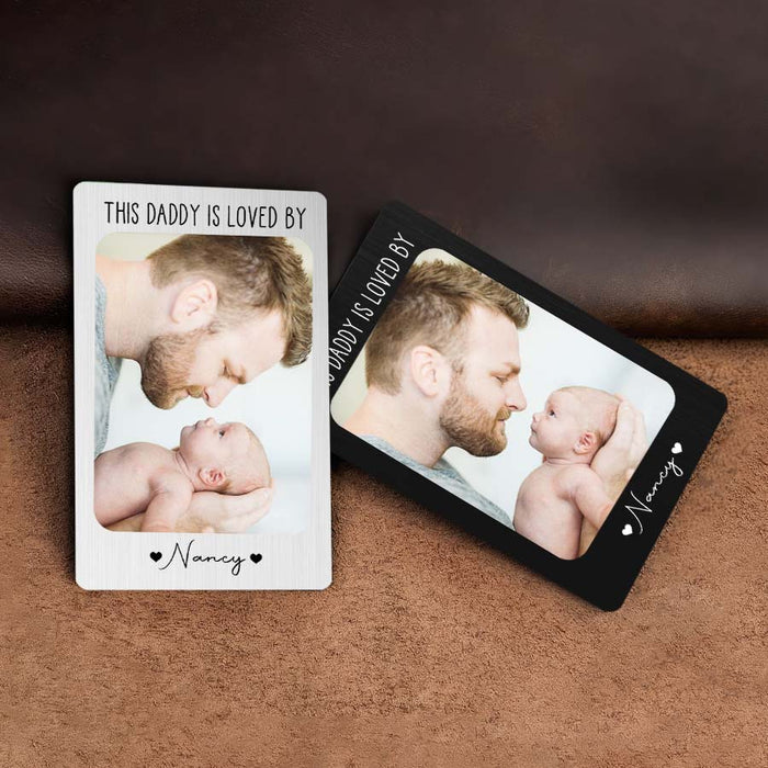 Daddy Wallet Card | 1st Time Fathers Day Gift