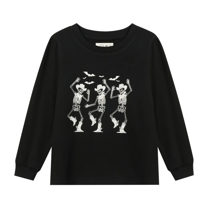 Dancing Cowboy Skeleton Tee