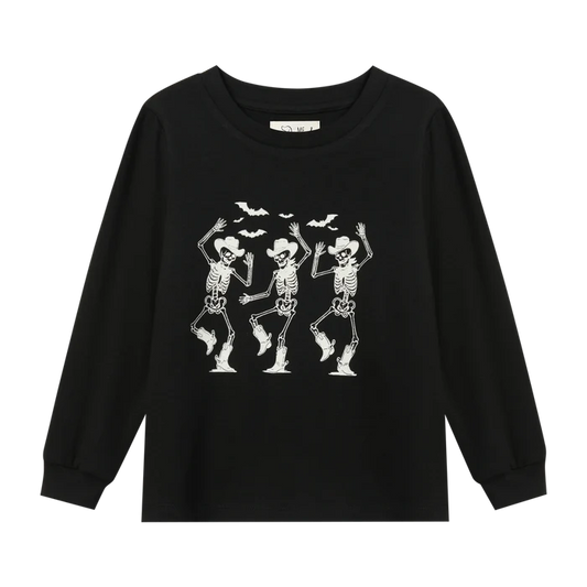 Dancing Cowboy Skeleton Tee