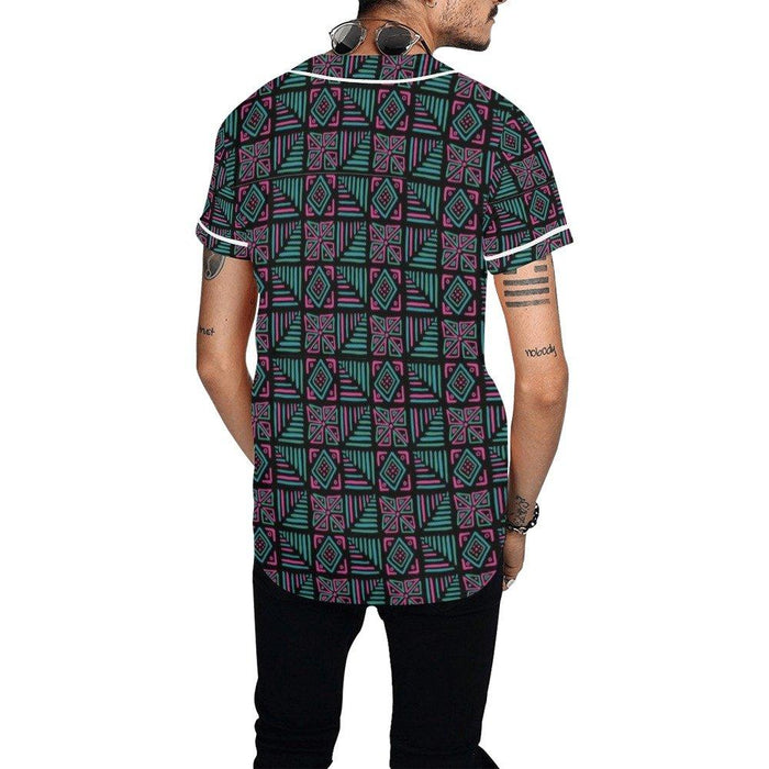 Dashiki Mens Baseball Jersey  Shirt - Natna Shop