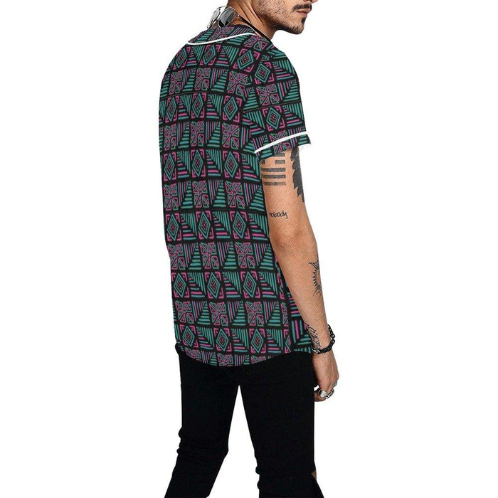 Dashiki Mens Baseball Jersey  Shirt - Natna Shop