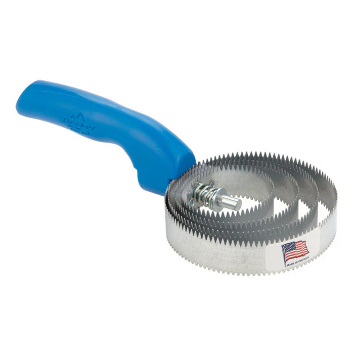 Decker Spiral Steel Curry Comb