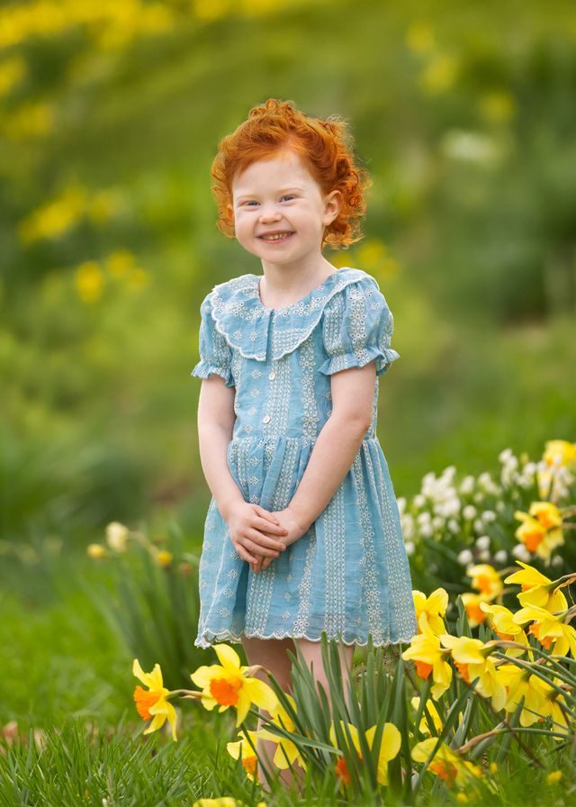 DELICATE BLUE DRESS