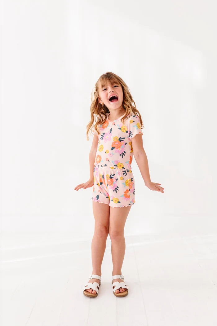 Delilah Floral | Ribbed 2-Piece Set