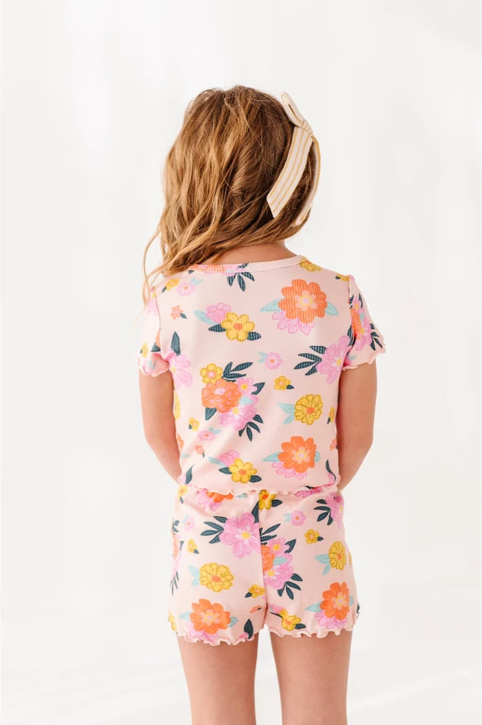Delilah Floral | Ribbed 2-Piece Set